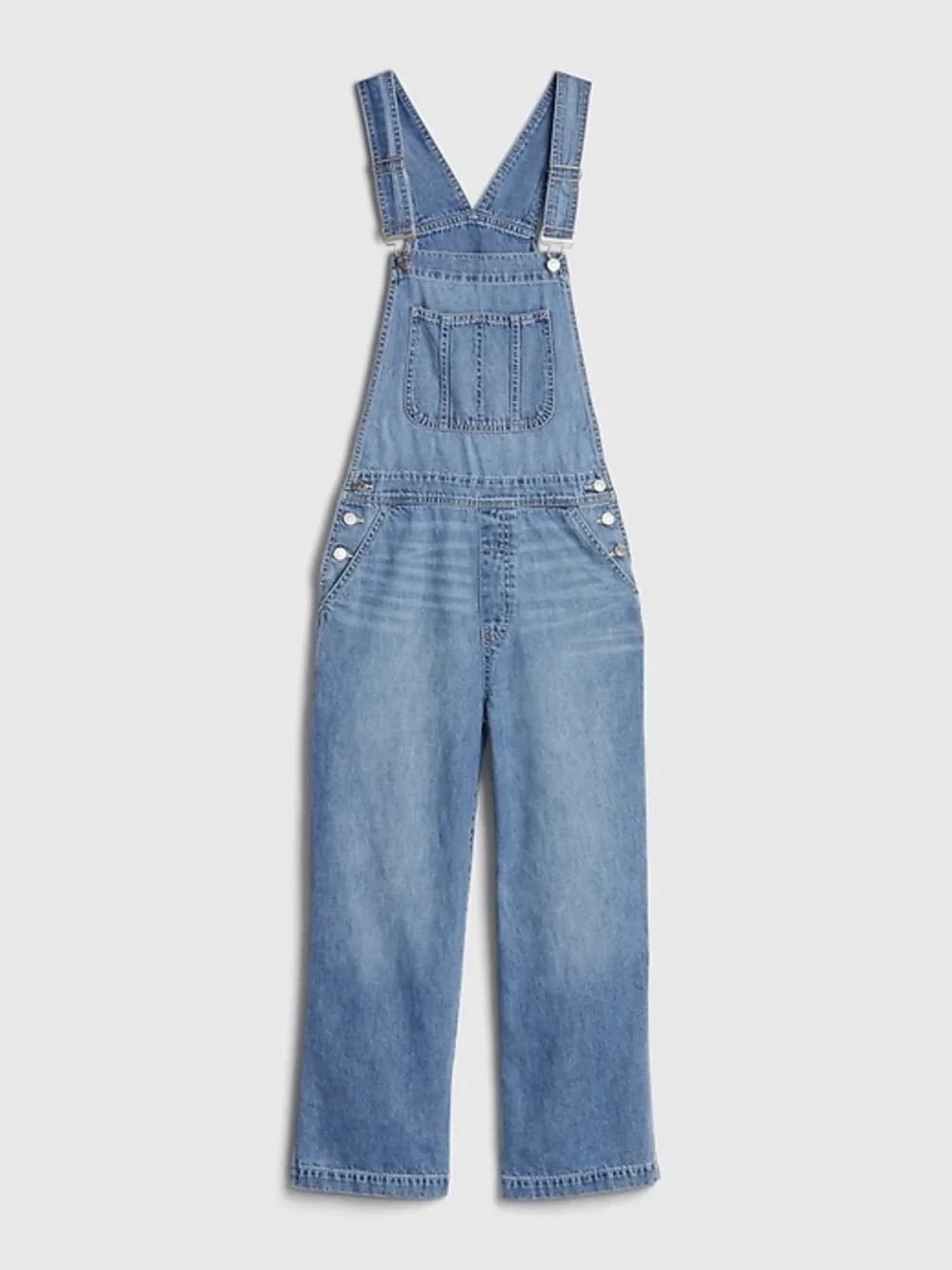 GAP Relaxed Denim Overalls | Size XS - Picture 3 of 11